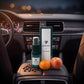 Perfume Standard in Green in a car