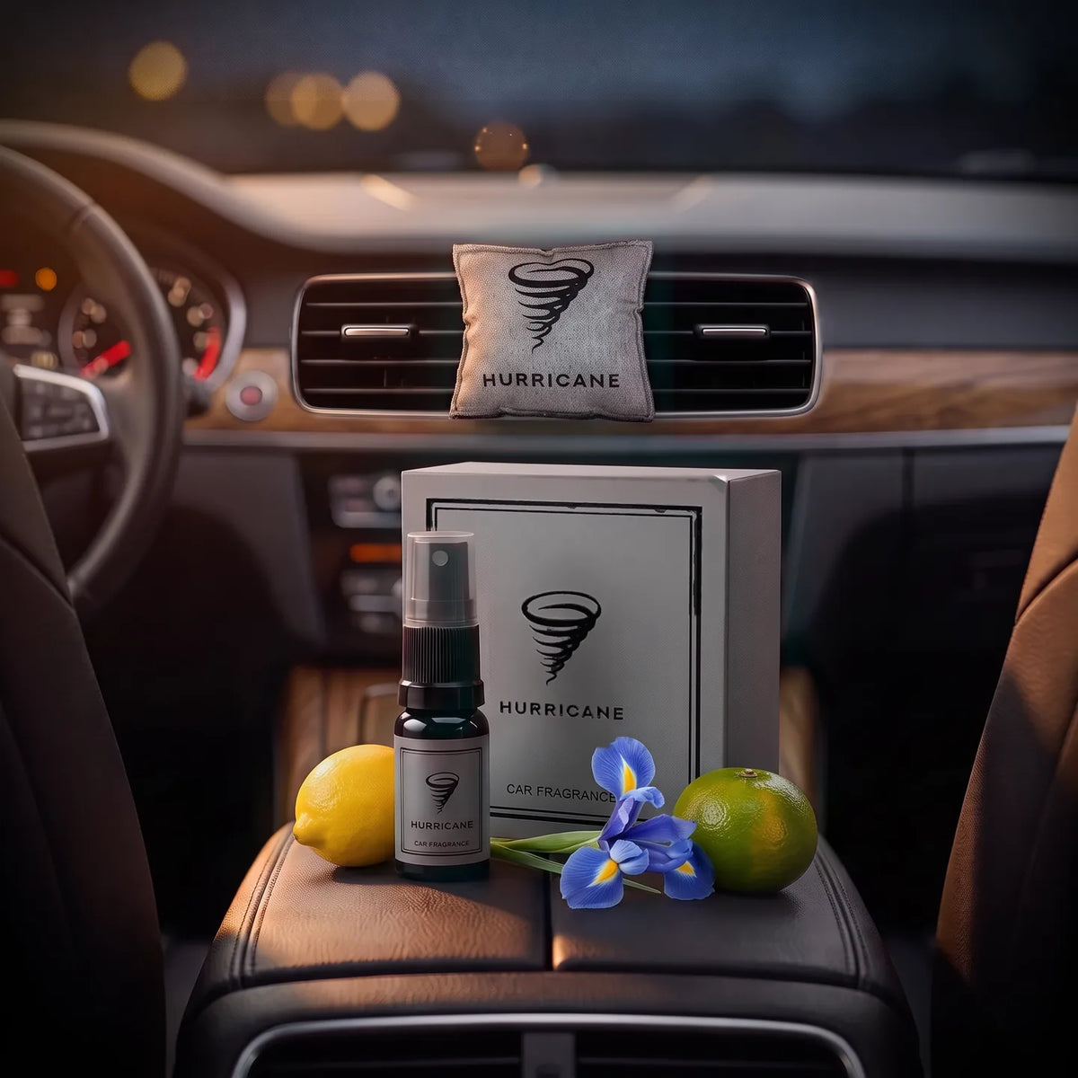 Vent Standard in Grey in a car
